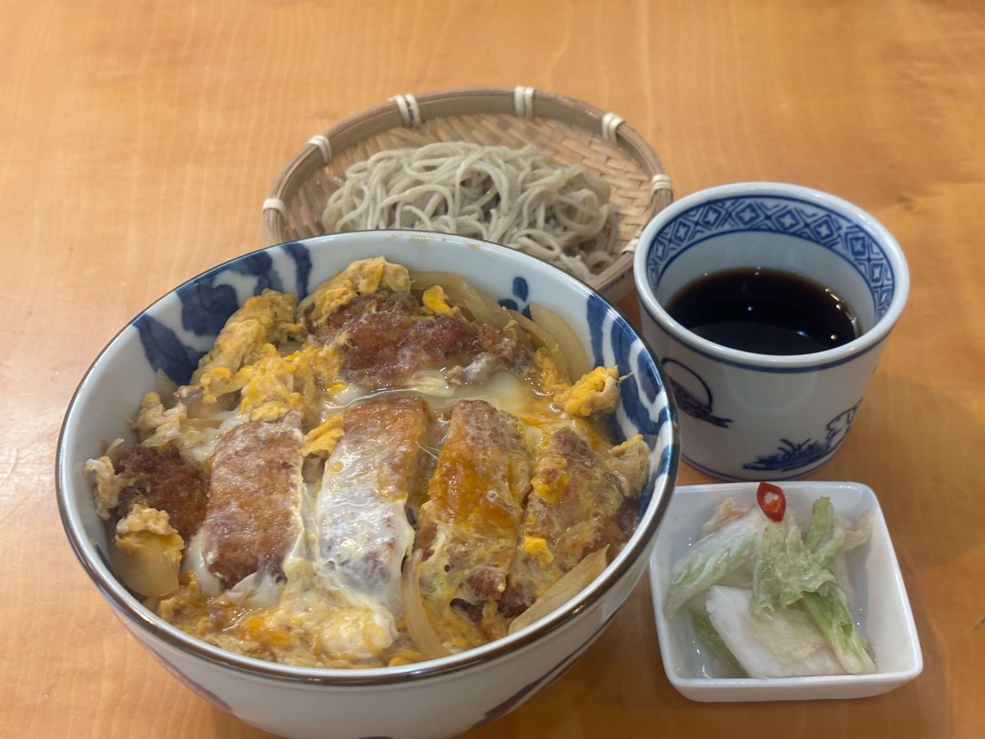 カツ丼セット